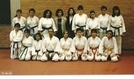 Settore femminile dello Shorei Kan Karate anni '90