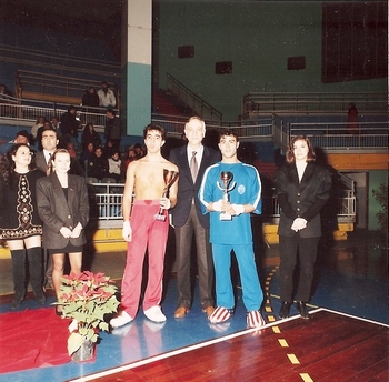 1991 Luigi Zanini vincitore a Fuorigrotta (Na) match di full contact su 3 round